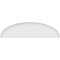 Ekena Millwork Elliptical Smooth Architectural Grade PVC Pediment, 60"W x 16"H x 2"P PEDPS060X160ELL00 - alternate 3